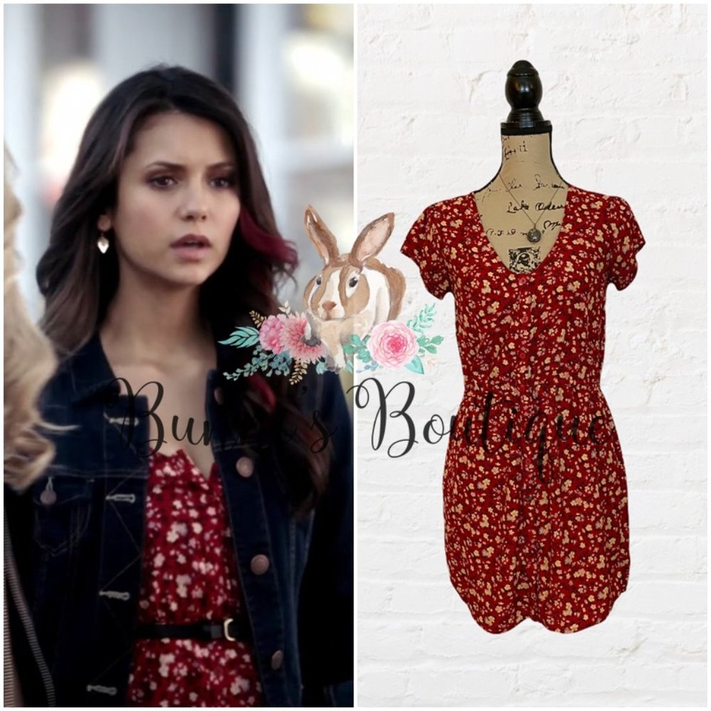 Elena Gilbert's Kimchi Blue Sabrina Shirtdress